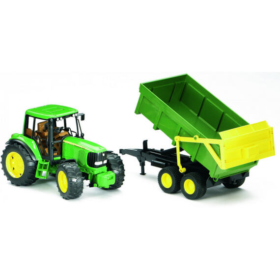 Traktor John Deere 6920 sa sklápacím vozidlom - Bruder 2058