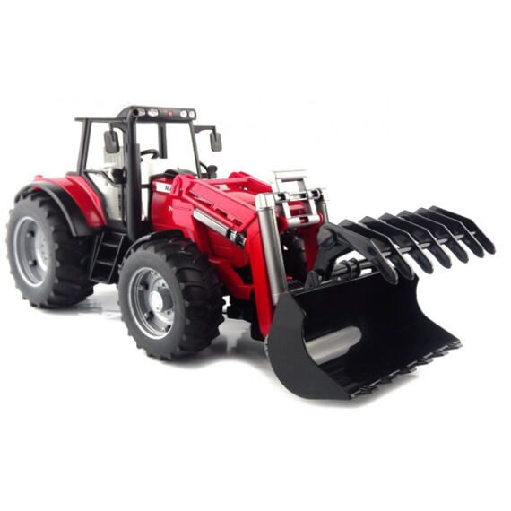 Traktor Massey Ferguson 7480 s čelným nakladačom - Bruder 2042