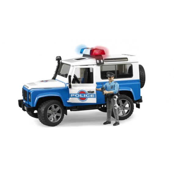 Land Rover Defender polícia - Bruder 2595