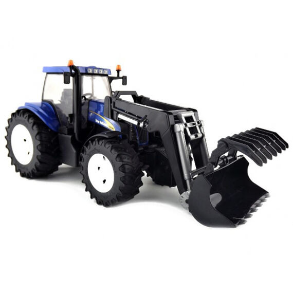 Traktor New Holland T8040 s čelným nakladačom - Bruder 3021