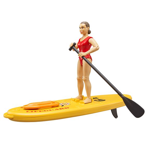 Plavčík s paddleboardom - Bruder 62785