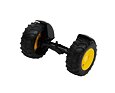 Přední náprava pro traktor John Deere 6920