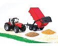 Traktor Massey Ferguson 7480 s vozem - BRUDER 2045