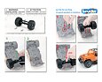 Predná náprava pre Jeep Cross Country - Bruder 42538