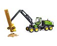 Harvestor John Deere 1270G s kládou - Bruder 2135